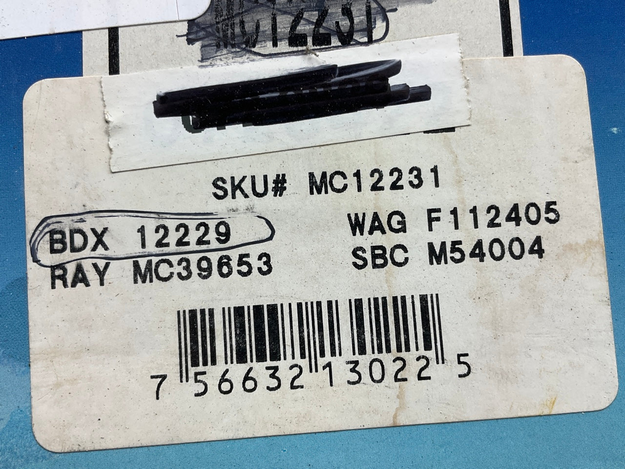 NEW UNBOXED MC12231 Brake Master Cylinder 1986-1989 Acura Integra, 85-87 Prelude