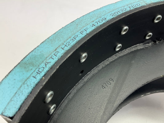 (2) Relined HDA MR4709E2H23P 16-1/2'' X 7'', 23K Brake Shoes, 23000 Lbs #4709