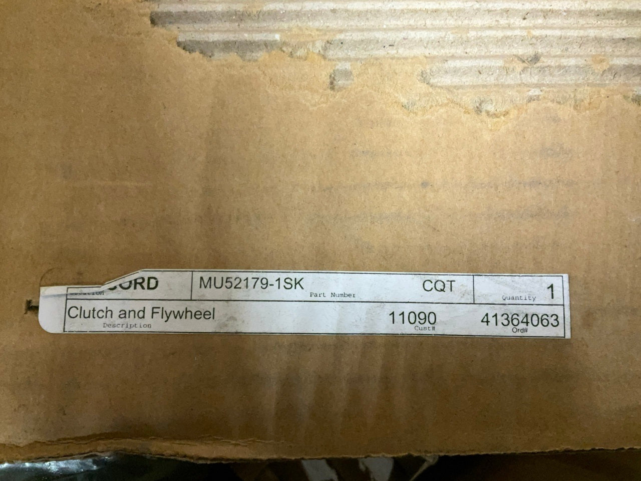 MU52179-1SK Clutch Kit - SOLID FLYWHEEL CONVERSION KIT For 08-14 Cummins 6.7L