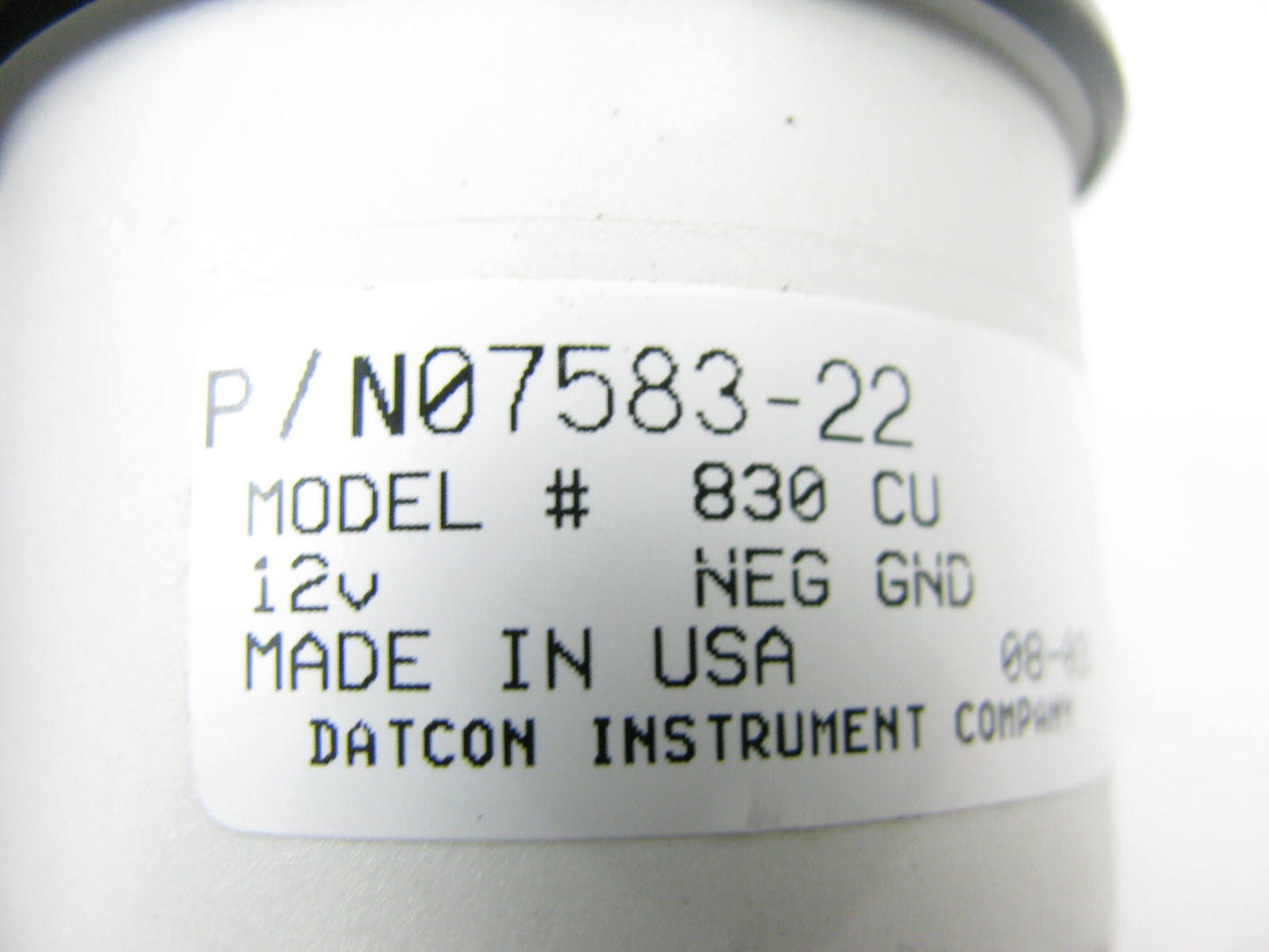 NEW - OUT OF BOX Battery Volts Gauge For Oshkosh N07583-22