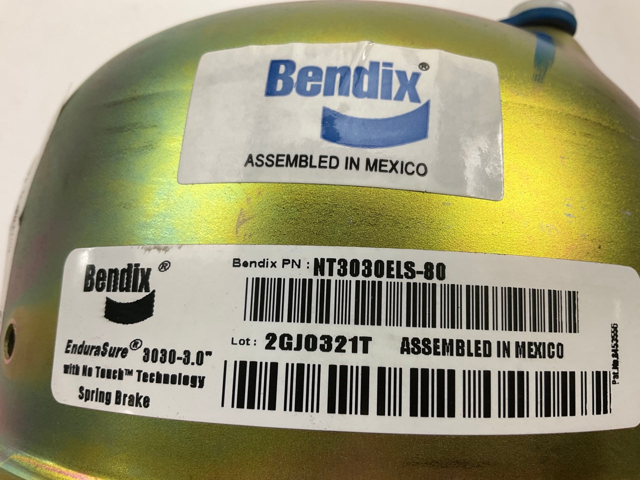 Bendix NT3030ELS-80 EnduraSure T30/30 Spring Brake Chamber, 3'' Stroke