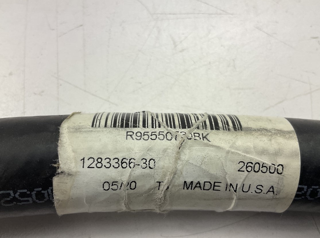 NEW R95550730BK 1/2'' Air Brake Hose, 30'' Long, 3/8'' Swivel Fittings On Both Ends