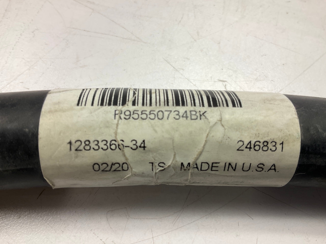 NEW Meritor R955507-34-BK 1/2'' ID Air Brake Hose 34'' Long, 3/8'' Swivel Both Ends