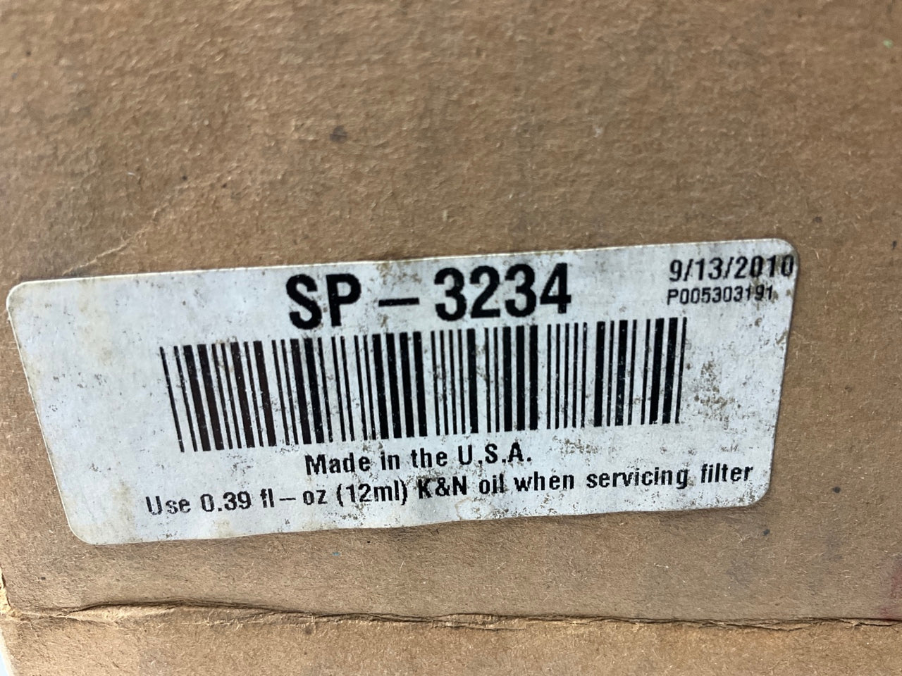Challenger Aviation K&N SP-3234 Air Filter For Grumman American AA-5 Cheetah