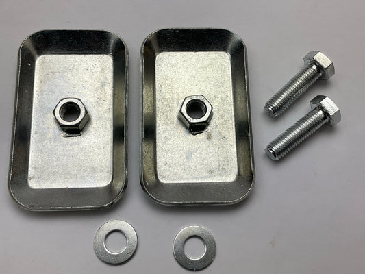 NEW, UNBOXED Safe-T-Boy STBSBHP Seat Belt Anchor Plate Hardware Pack