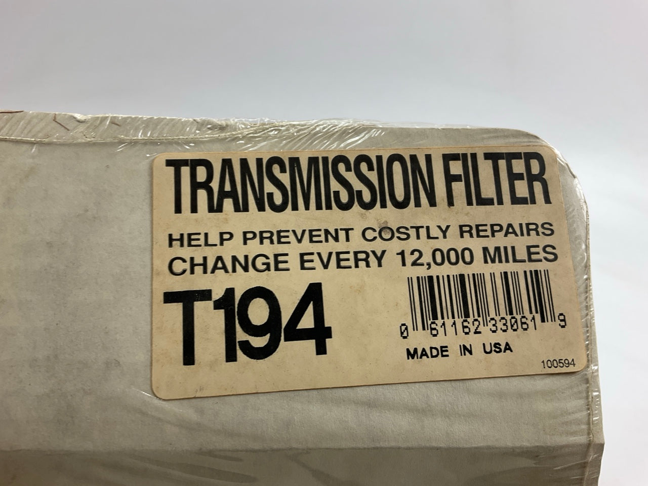 NEW, UNBOXED T194 Automatic Transmission Filter Kit