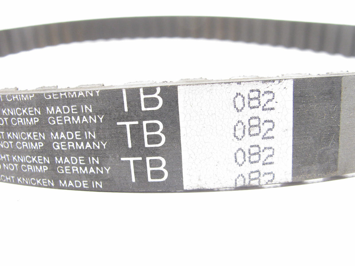PRIVATE LABEL - TB082 Timing Belt 1979-1986 Audi Volvo 2.0L-L5 2.4L-L6 Diesel