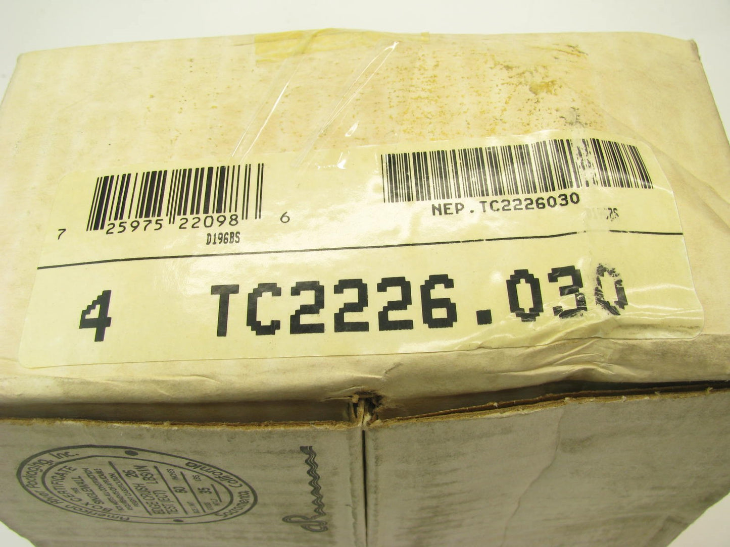 (4) NEW - Out Of Box TC-2226-030 Engine Pistons - .030'' 1981-1985 Ford 1.6L SOHC