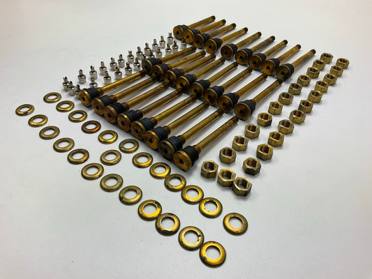 (25) TR571 Straight Brass Clamp-In Tubeless 3-3/8'' Truck Or Bus Valve Stems