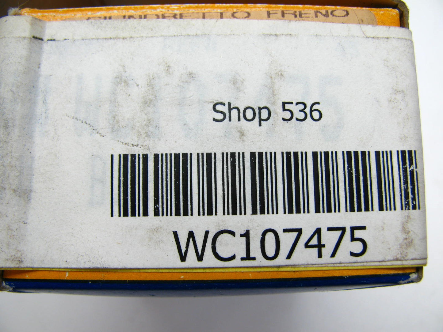 NEW - OUT OF BOX WC107475 Rear Drum Brake Wheel Cylinder