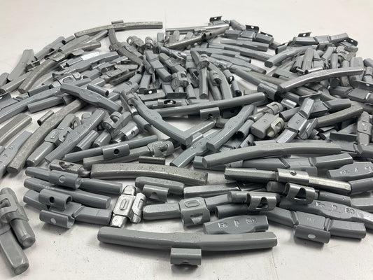 15 LBS - Mixed Lot Clip-On Wheel Balancing Weights, Assorted Sizes - UNUSED
