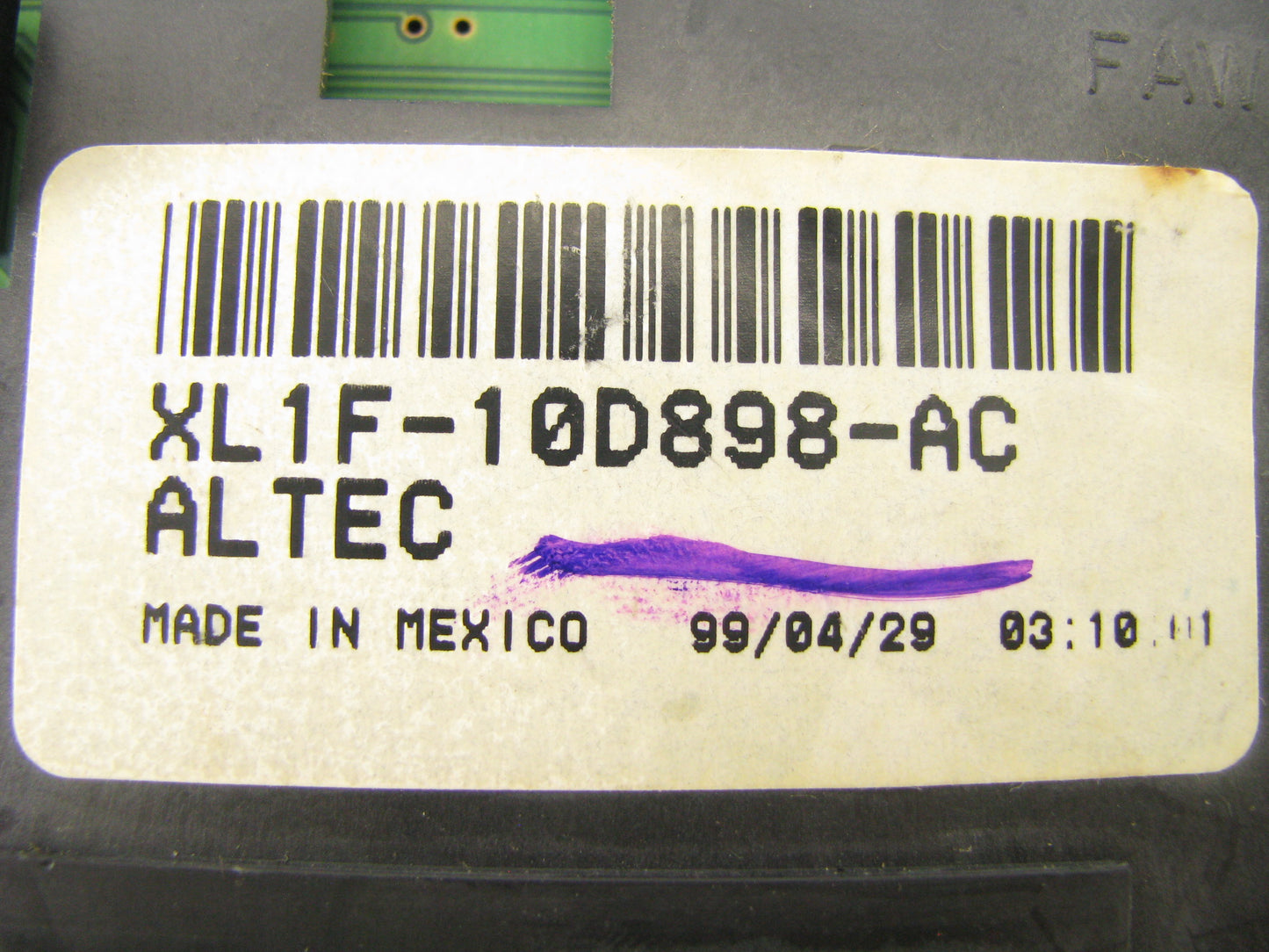 NEW - OUT OF BOX FORD XL1F-10D898-AC Overhead Console Info Display Compass