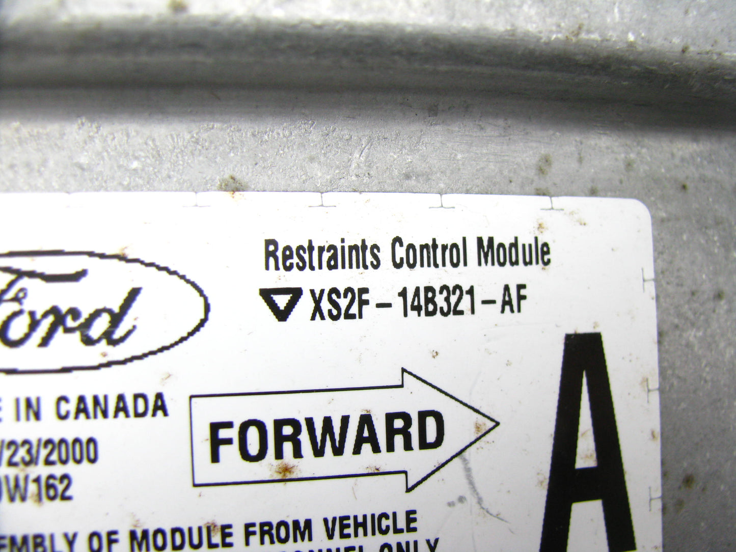 NEW - OUT OF BOX FORD XS2F-14B321-AF SRS Control Module 1999-2000 Contour