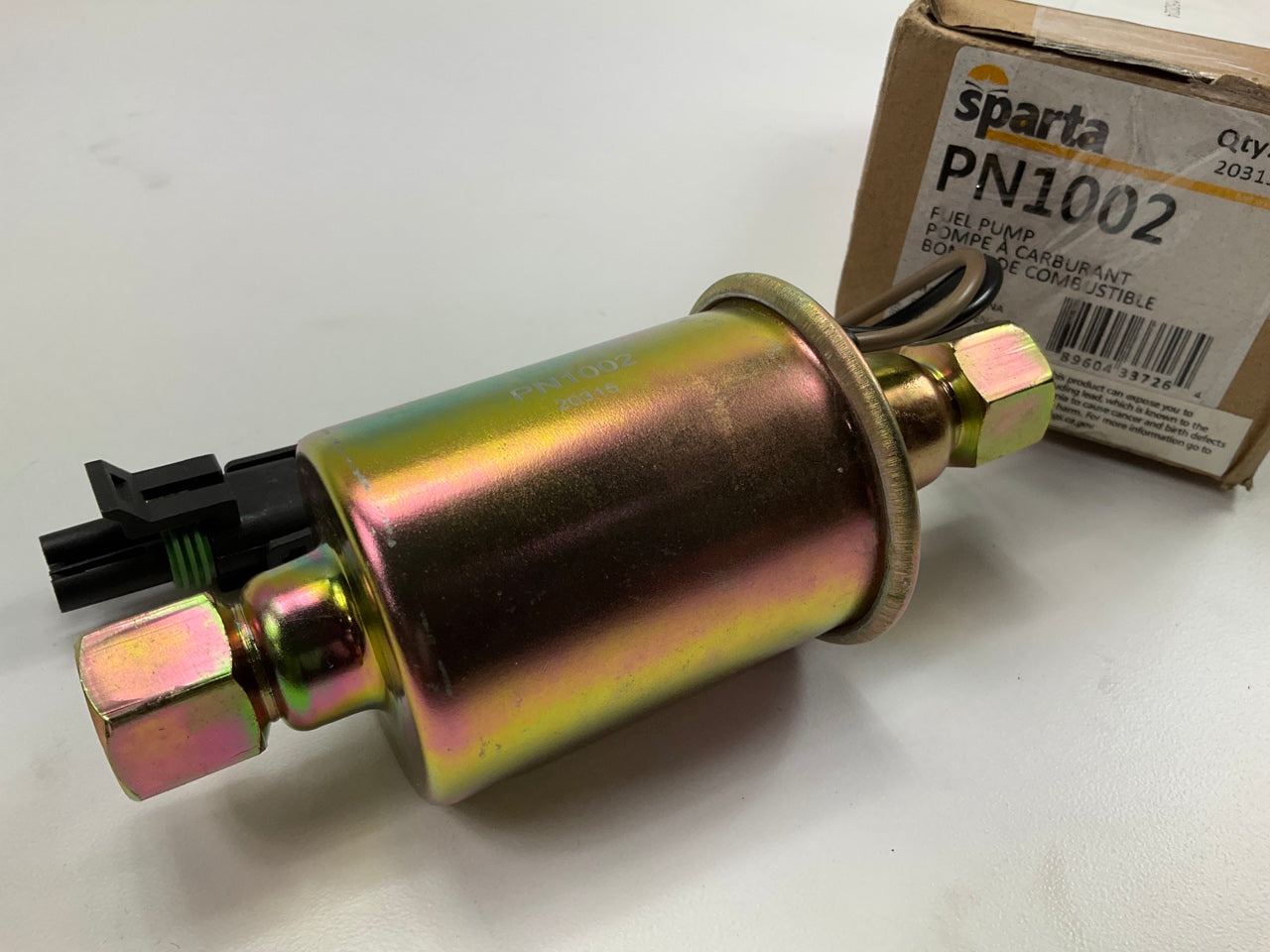 Sparta PN1002 Electric InLine Fuel Pump Spark Surplus Auto Parts