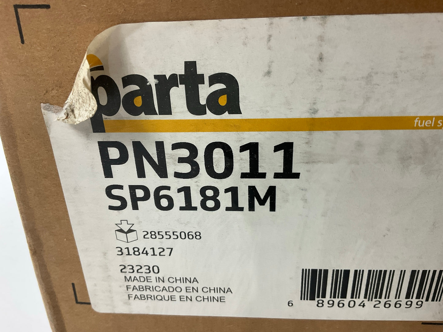 COMES AS SHOWN - Sparta PN3011 Fuel Pump Module
