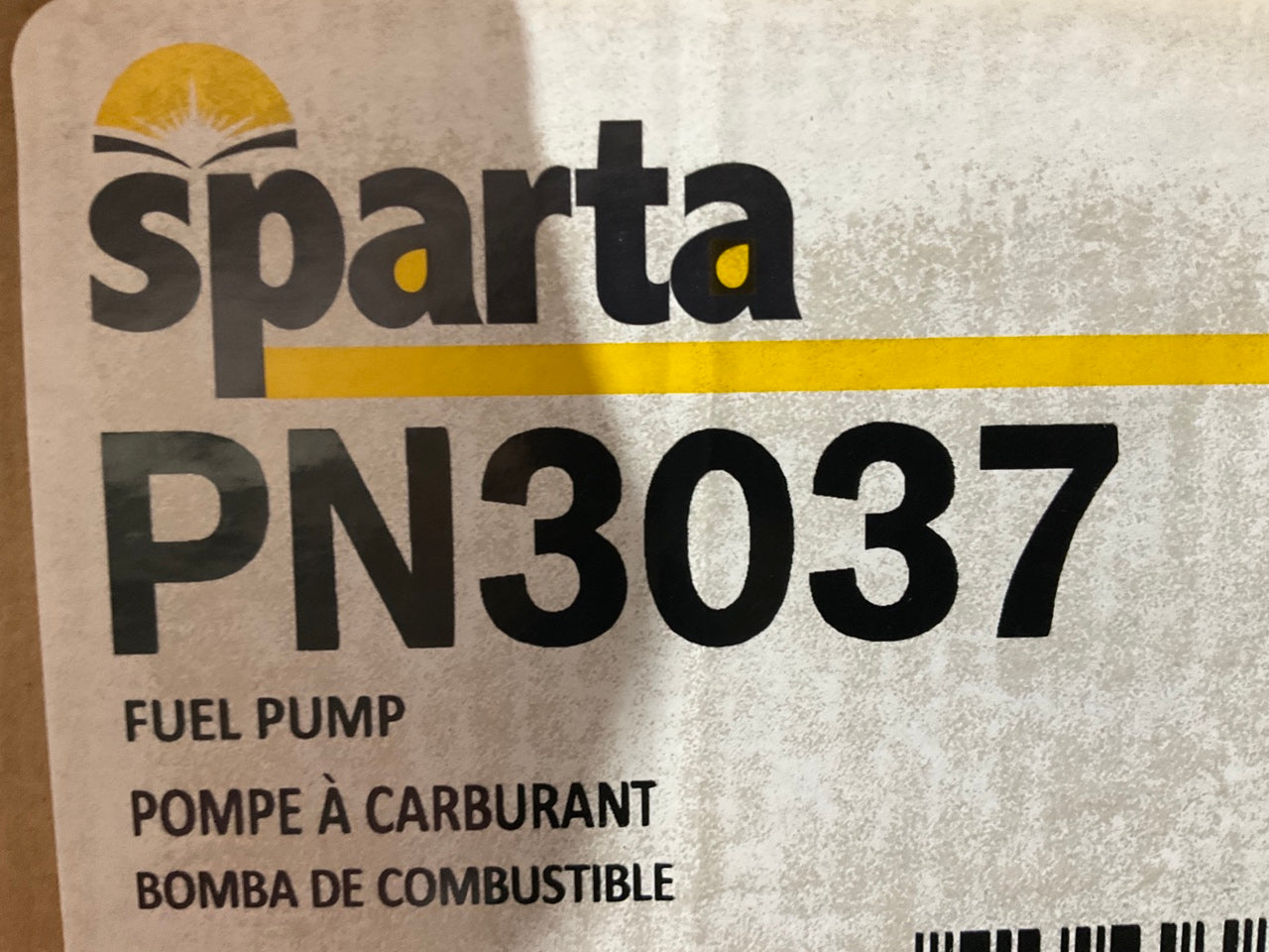Sparta PN3037 Electric Fuel Pump Module For Stow & Go Seats 05-07 Grand Caravan