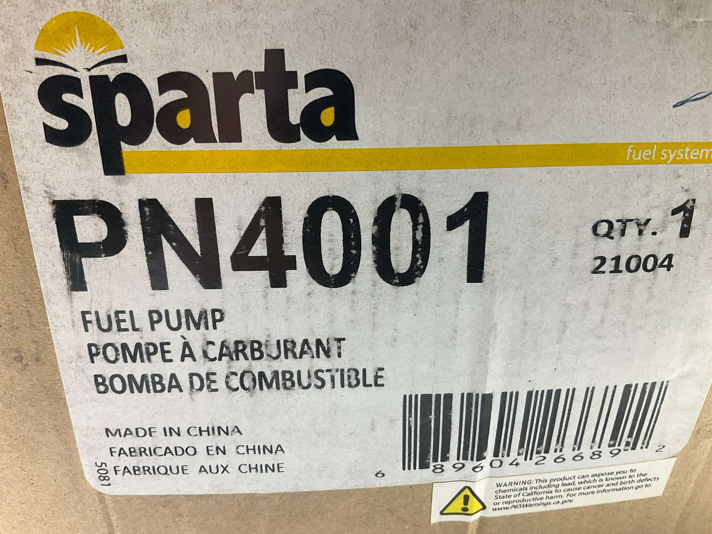 Sparta Fuel Pump 1988-1995 Chevy GMC C1500 C2500 C3500 K1500 K2500 K3500 Pickup