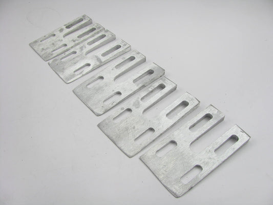 (5) SPC 17247 Aluminum Alloy HD Truck Shims - 3.5'' Wide 6.25'' Long 4 Degrees