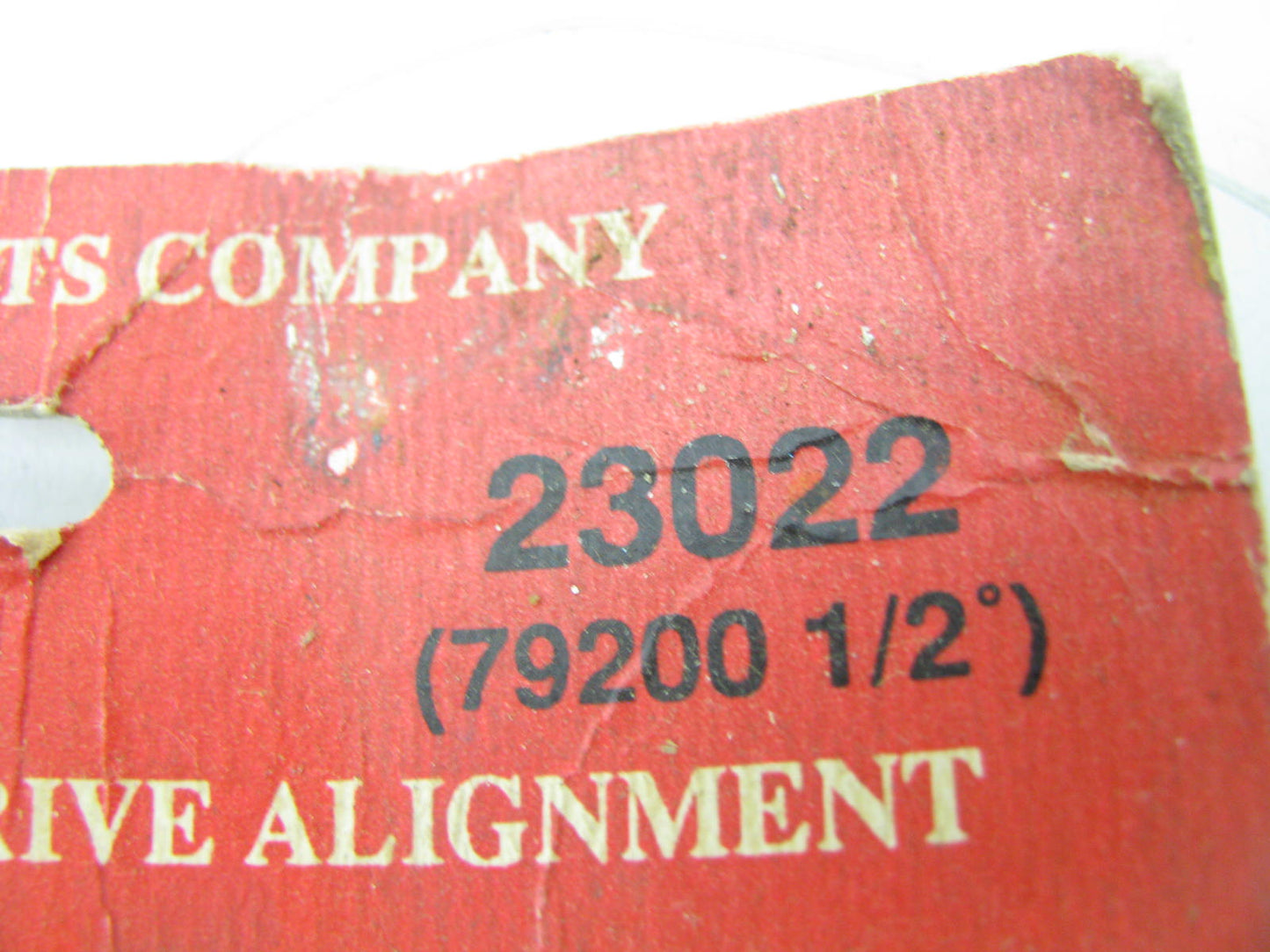 Specialty Products 23022 Alignment Bushing 1/2'' Degree