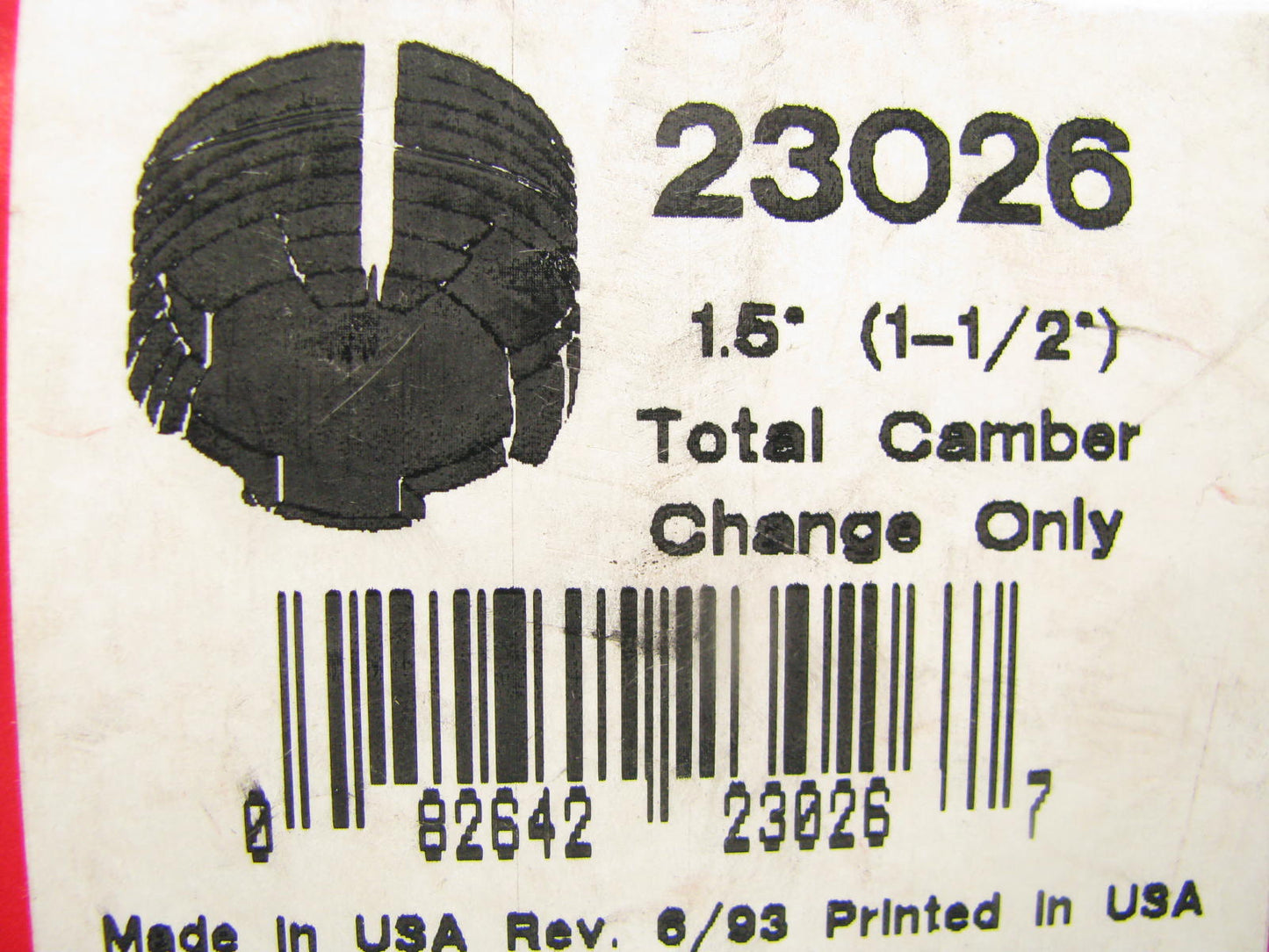 Specialty Products 23026 Front Alignment Caster Camber Bushing 1-1/2 Degree 4WD