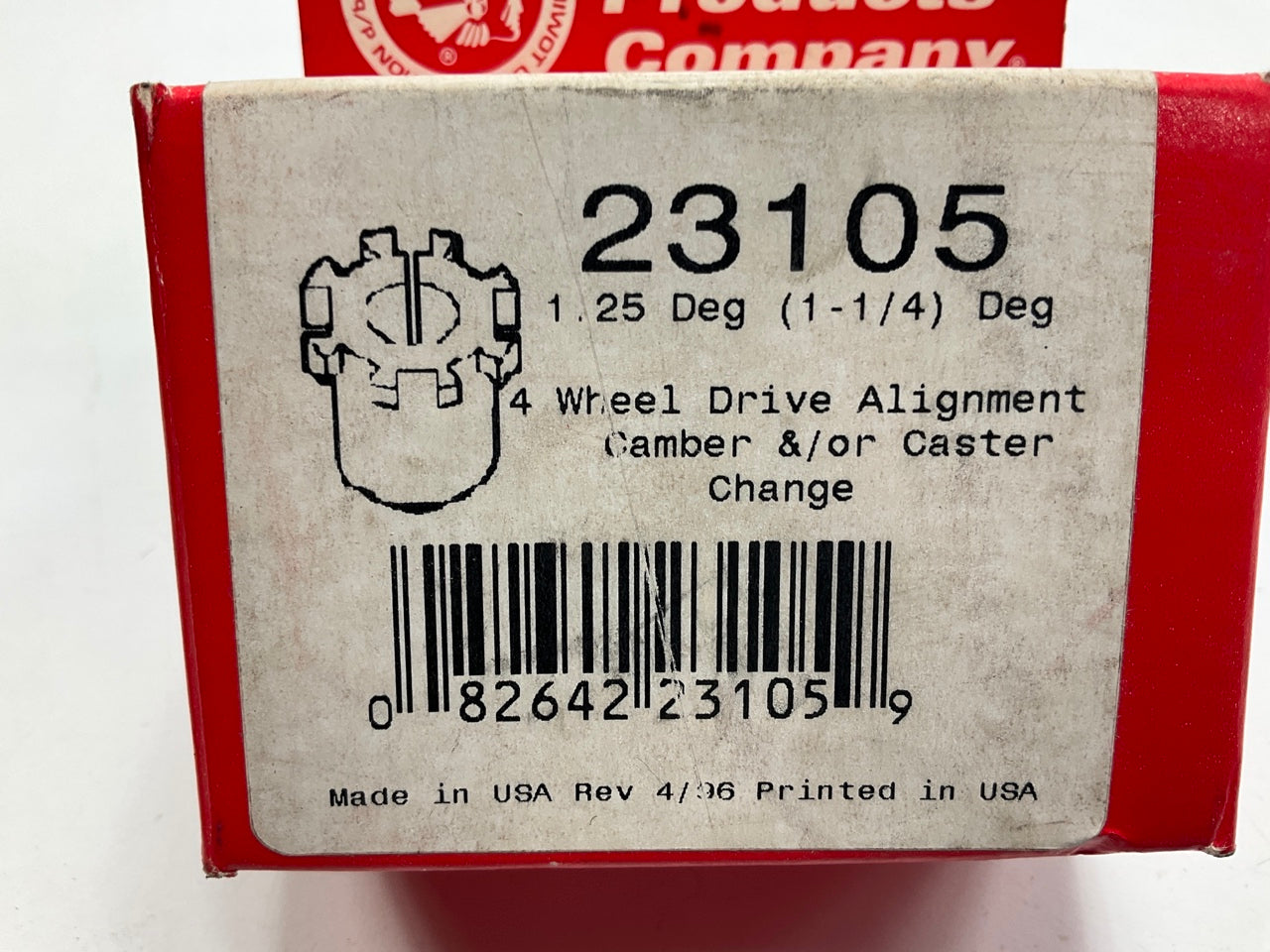 (2) Specialty Products SPC 23105 Camber/Caster Bushings, 1.25° Degree, 4WD ONLY