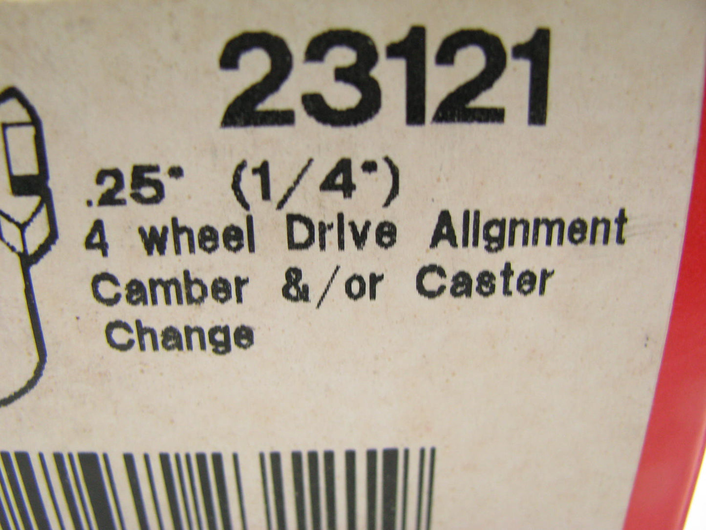 Specialty Products 23121 Front Alignment Caster/Camber Bushing 1/4 Degree 4WD