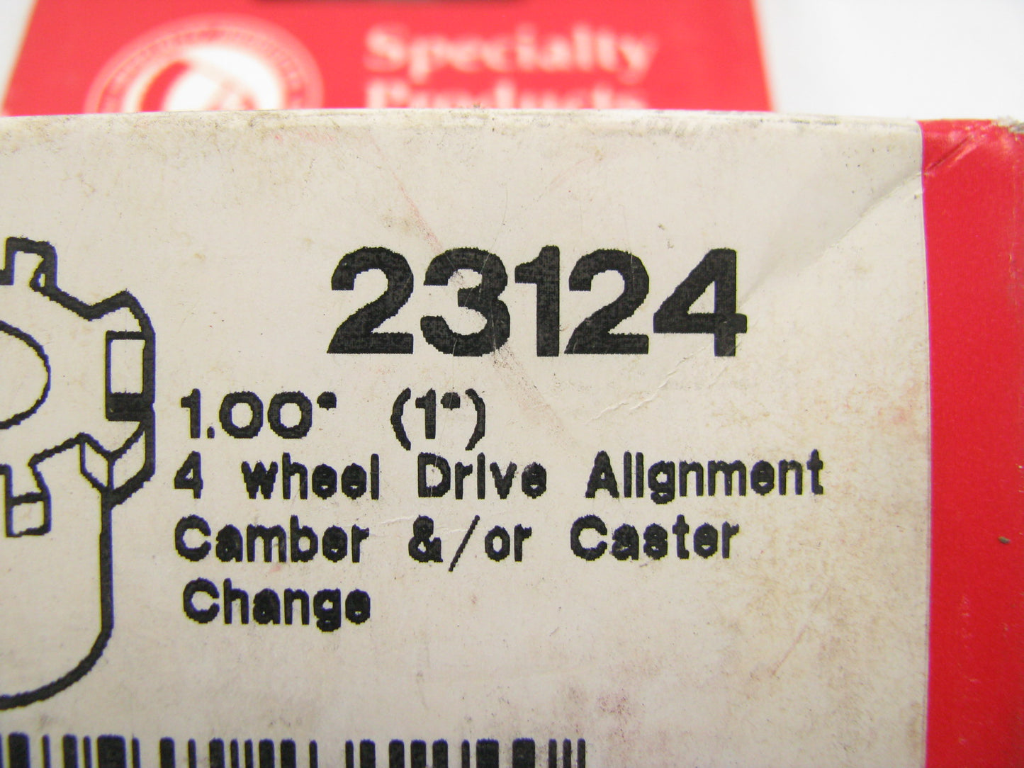 (2) Specialty Products 23124 Front Alignment Caster/Camber Bushing 1 Degree 4WD