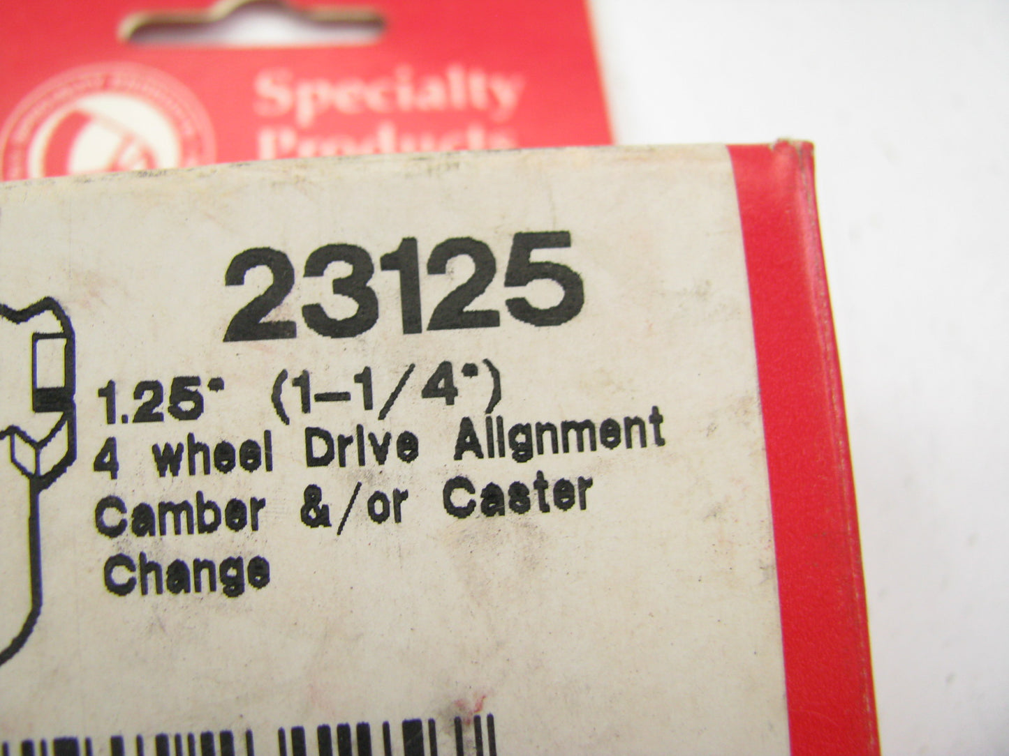 (2) Specialty 23125 Front Alignment Caster/Camber Bushing 1-1/4 Degree 4WD