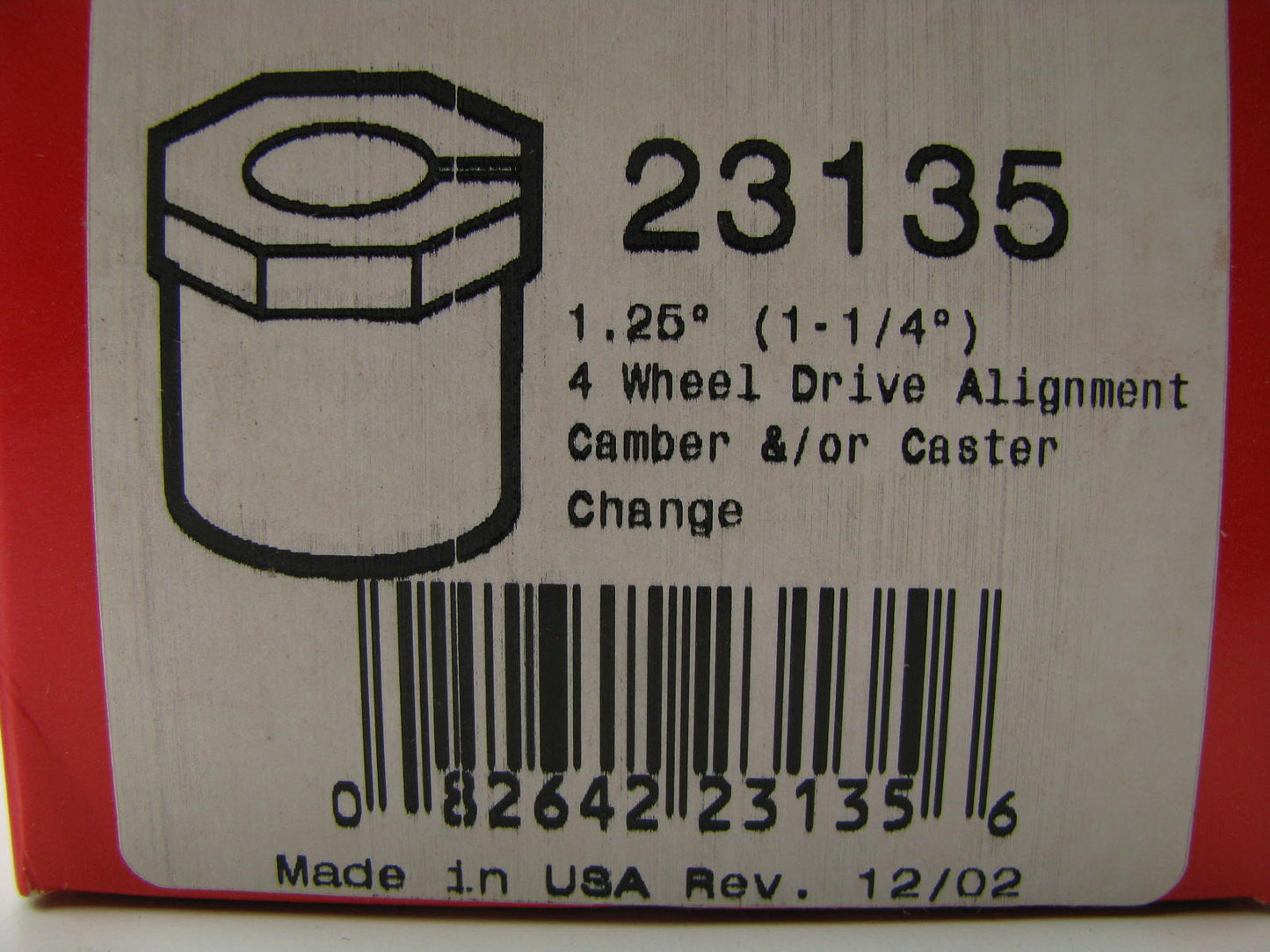 Specialty Products 23134 Front Camber/Caster Alignment Bushing - 1 Degree