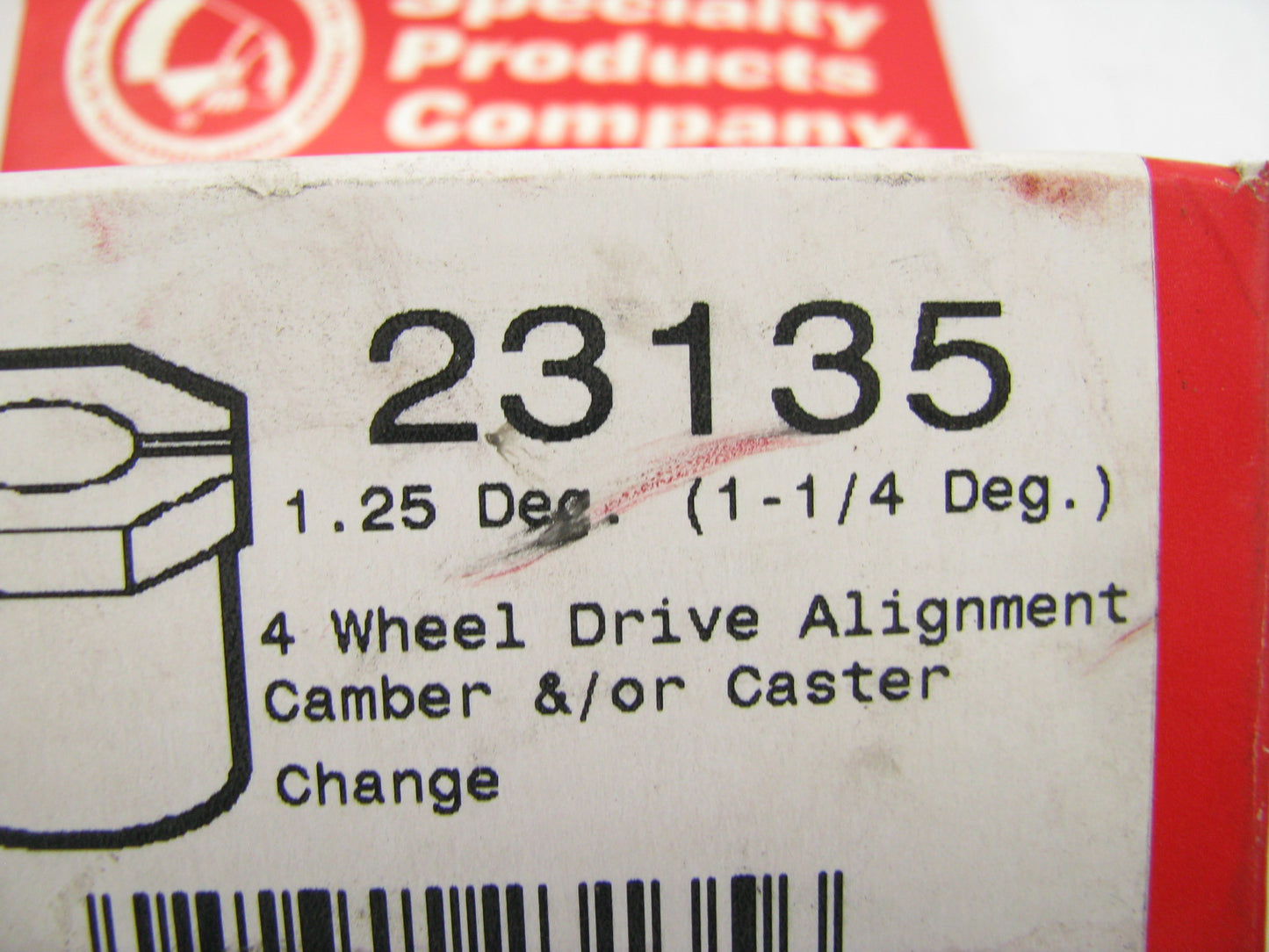 (2) Specialty Products 23135 Front Alignment Caster Camber Bushing 1-1/4 Degree