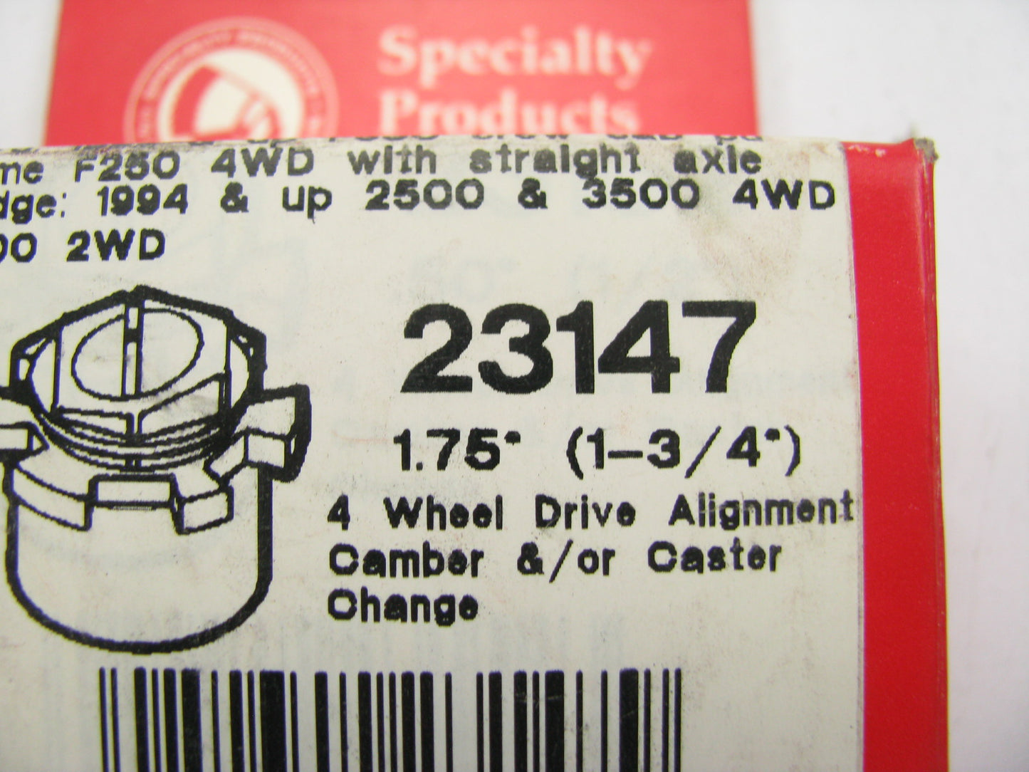 (2) Specialty Products 23147 Alignment Caster / Camber Bushing - 1-3/4 Degree