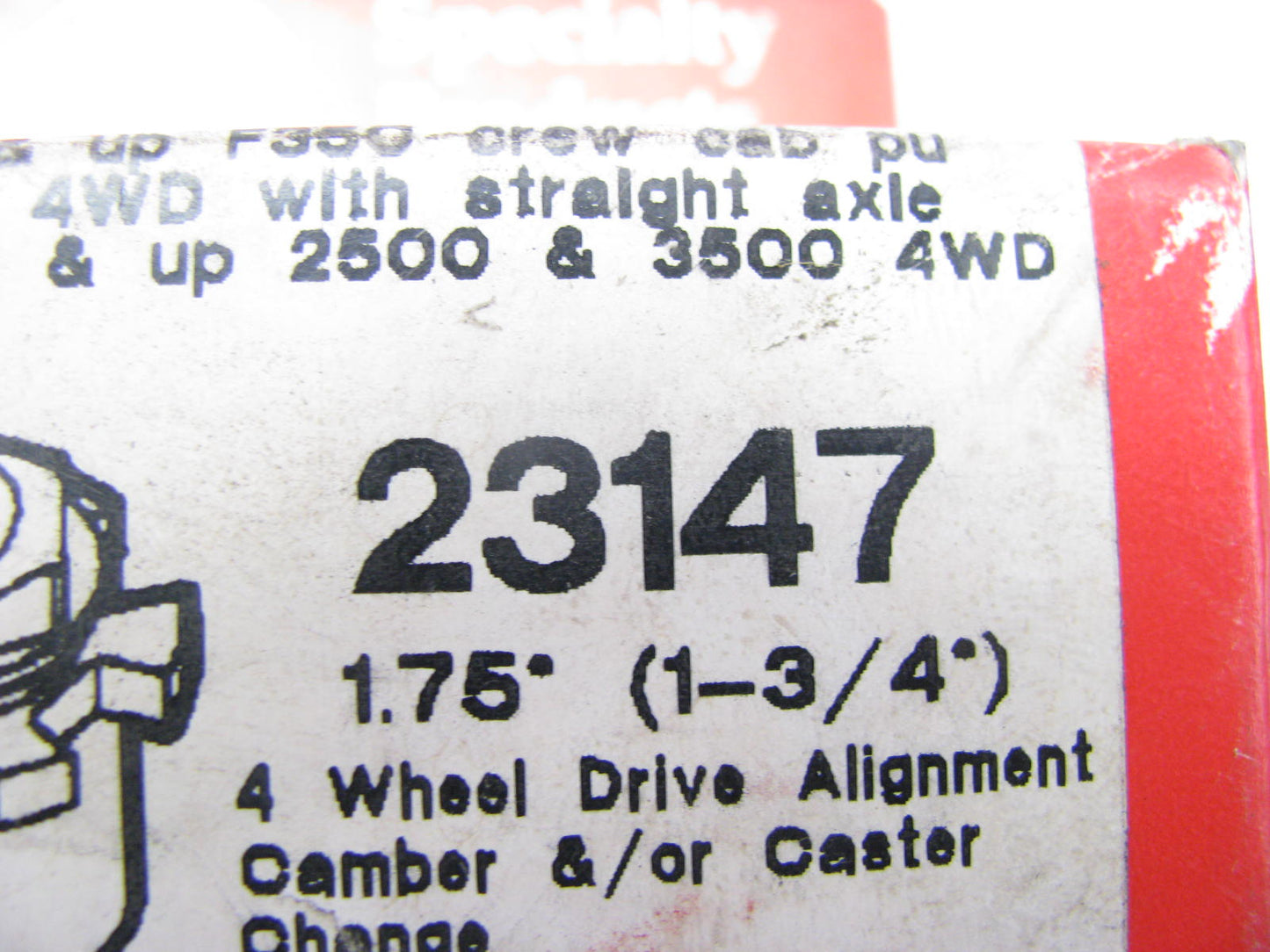 Specialty Products 23147 Front Alignment Caster / Camber Bushing - 1-3/4 Degree