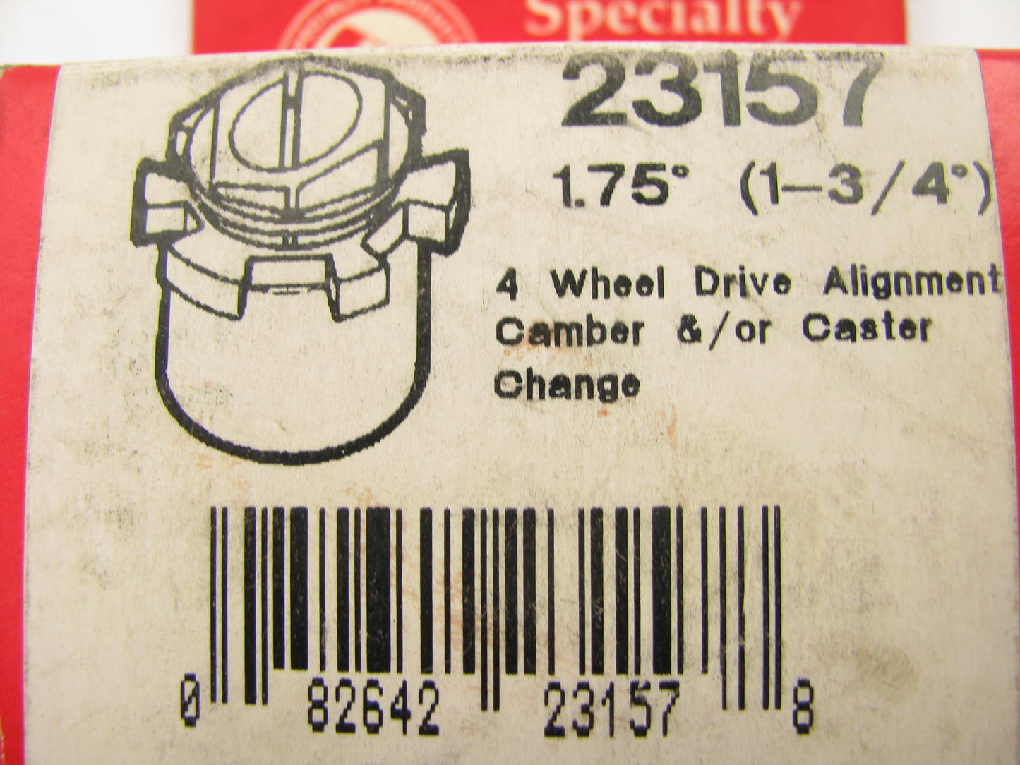Specialty Products 23157 Alignment Caster/Camber Bushing - 1-3/4 Degree