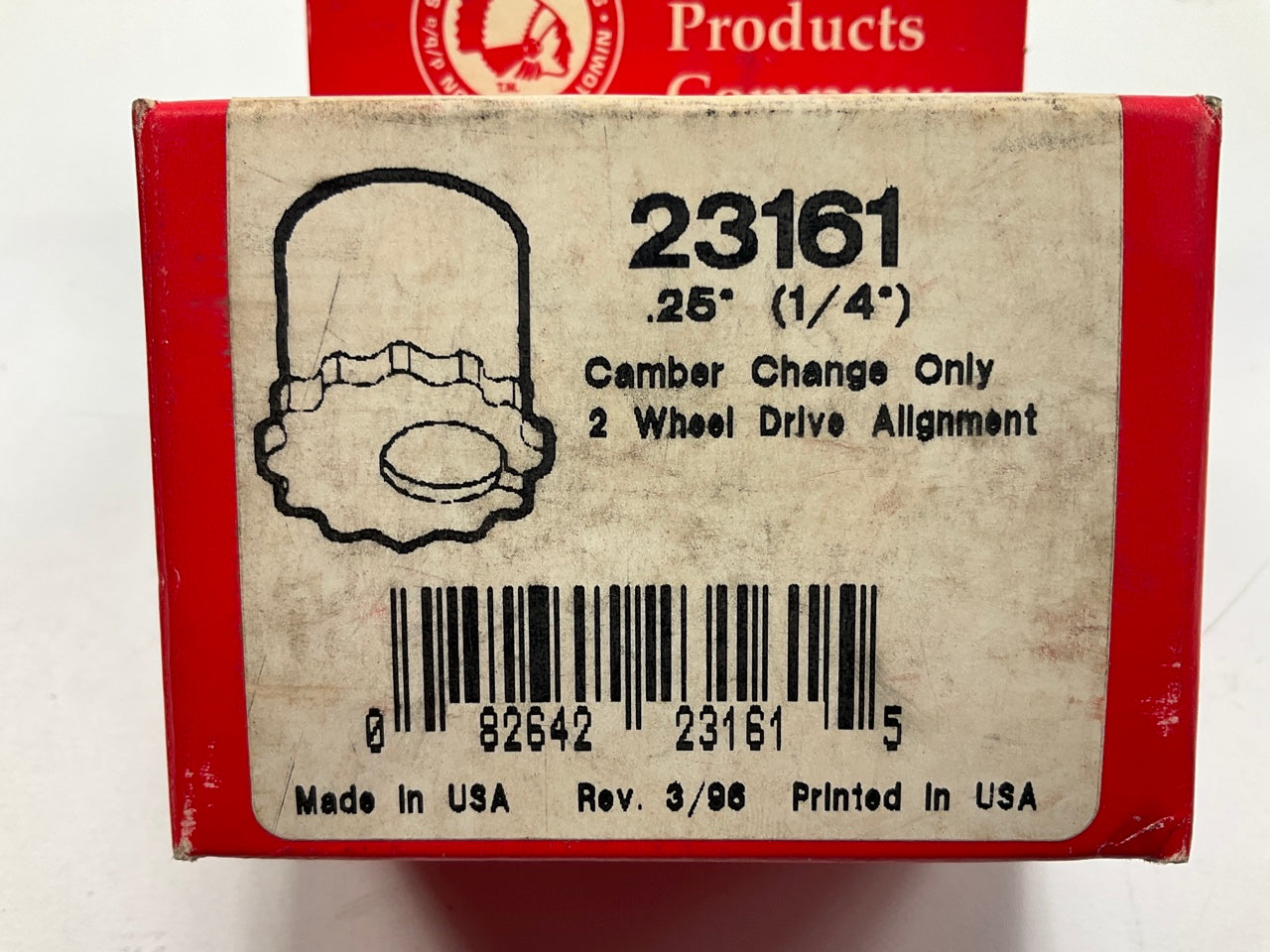 (2) Specialty 23161 Front Alignment Caster/Camber Bushing 1/4 Degree RWD