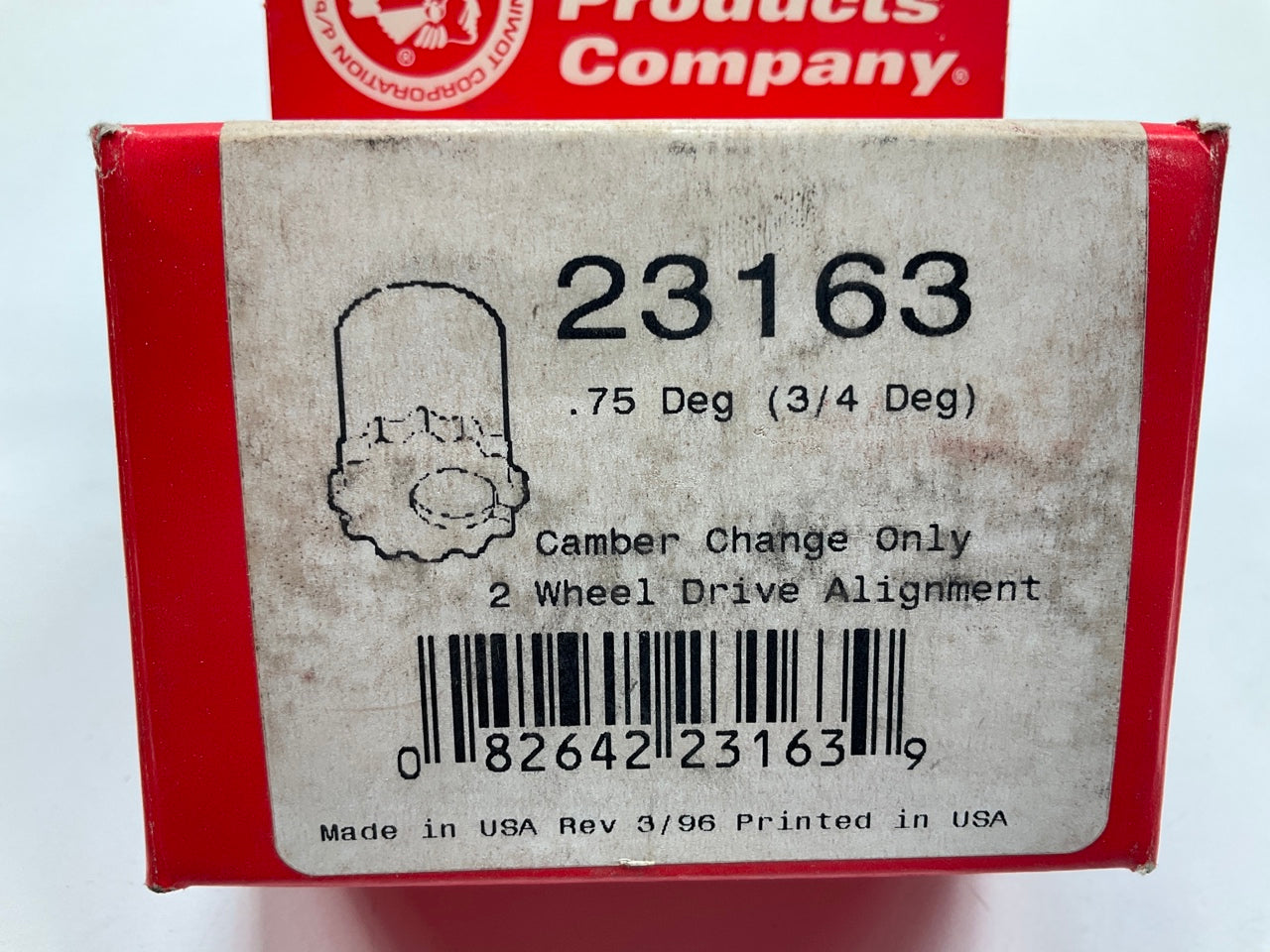 (2) Specialty 23163 Front Alignment Caster/Camber Bushing 3/4 Degree RWD