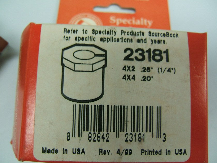 Specialty Products 23181 Front Camber/Caster Alignment Bushing - 1/4 Degree