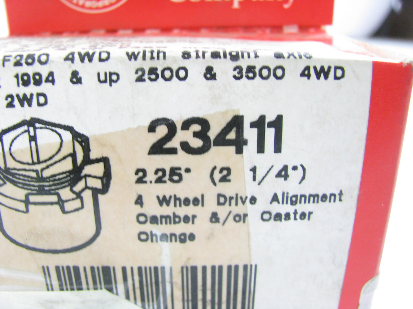 (2) Specialty Products 23411 Caster Camber Bushings 2.25 DEGREE 4WD