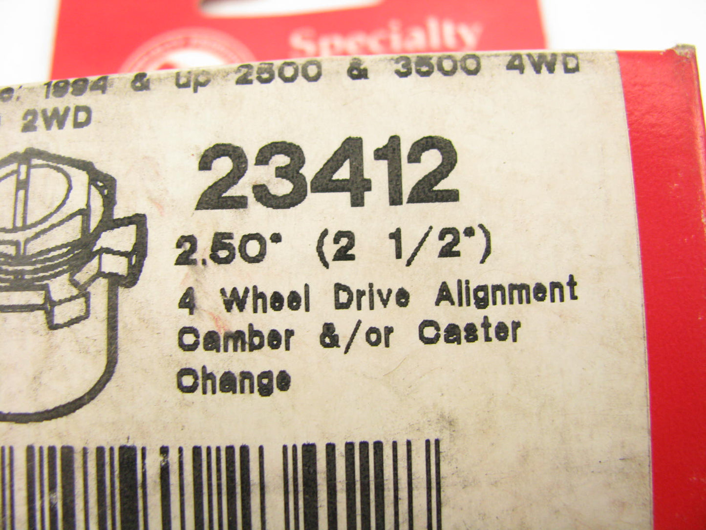 Specialty Products 23412 Alignment Caster/Camber Bushing - 2-1/2'' Degree