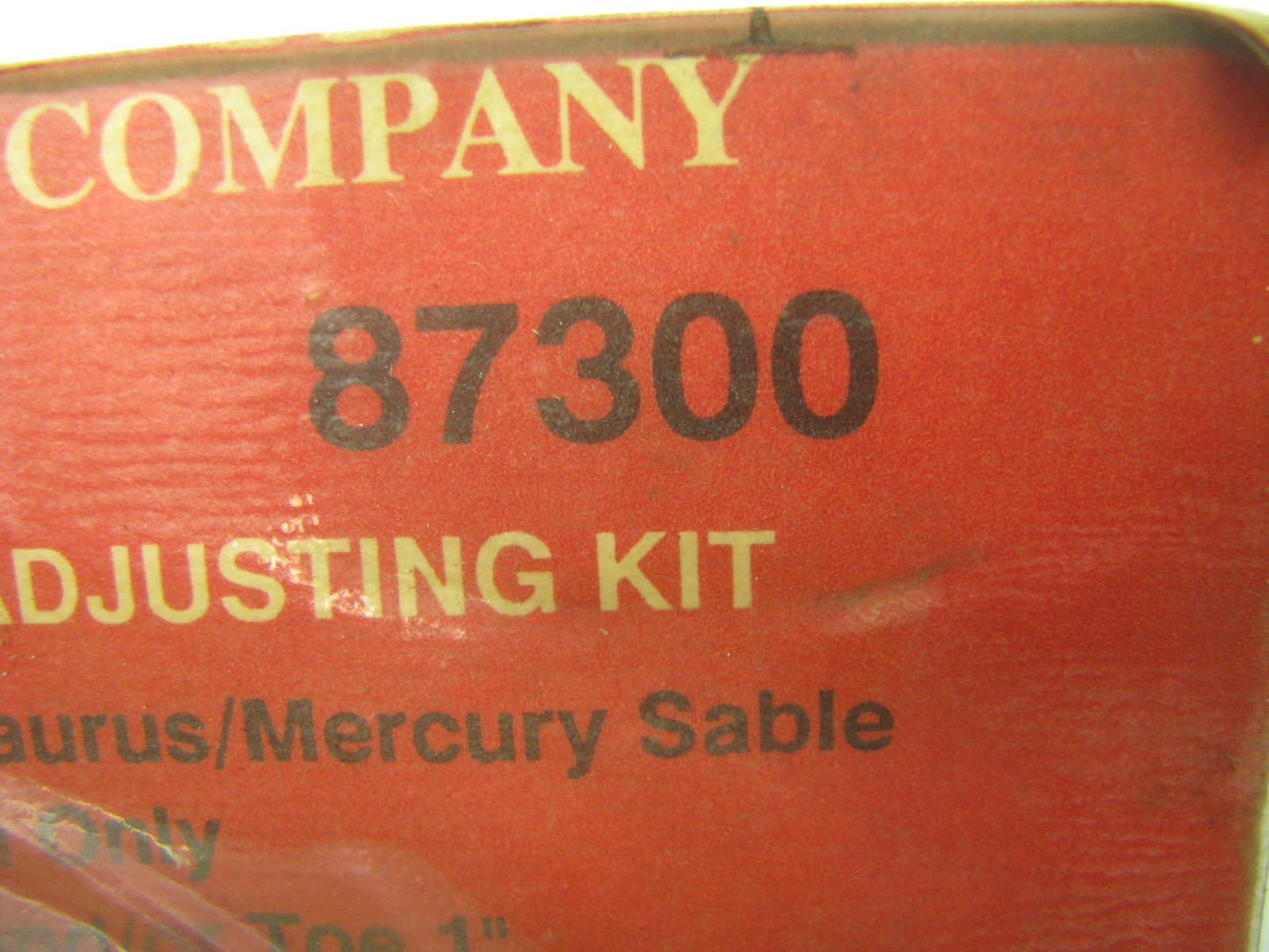 SPC 87300 Rear Camber Adjusting Kit - 1986-99 Taurus, 1986-95 Sable - 2nd Design
