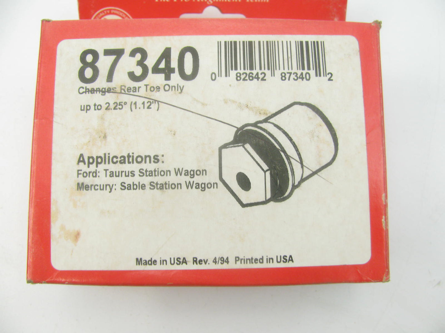 Specialty Products 87340 Rear Suspension Alignment Toe Adjusting Kit - Wagons