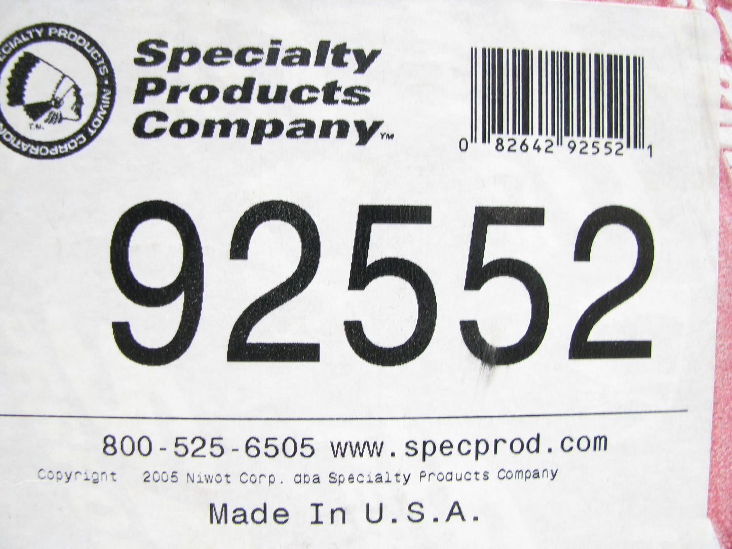 Specialty Products 92552 Adjustable UNIVERSAL UPPER Control Arm