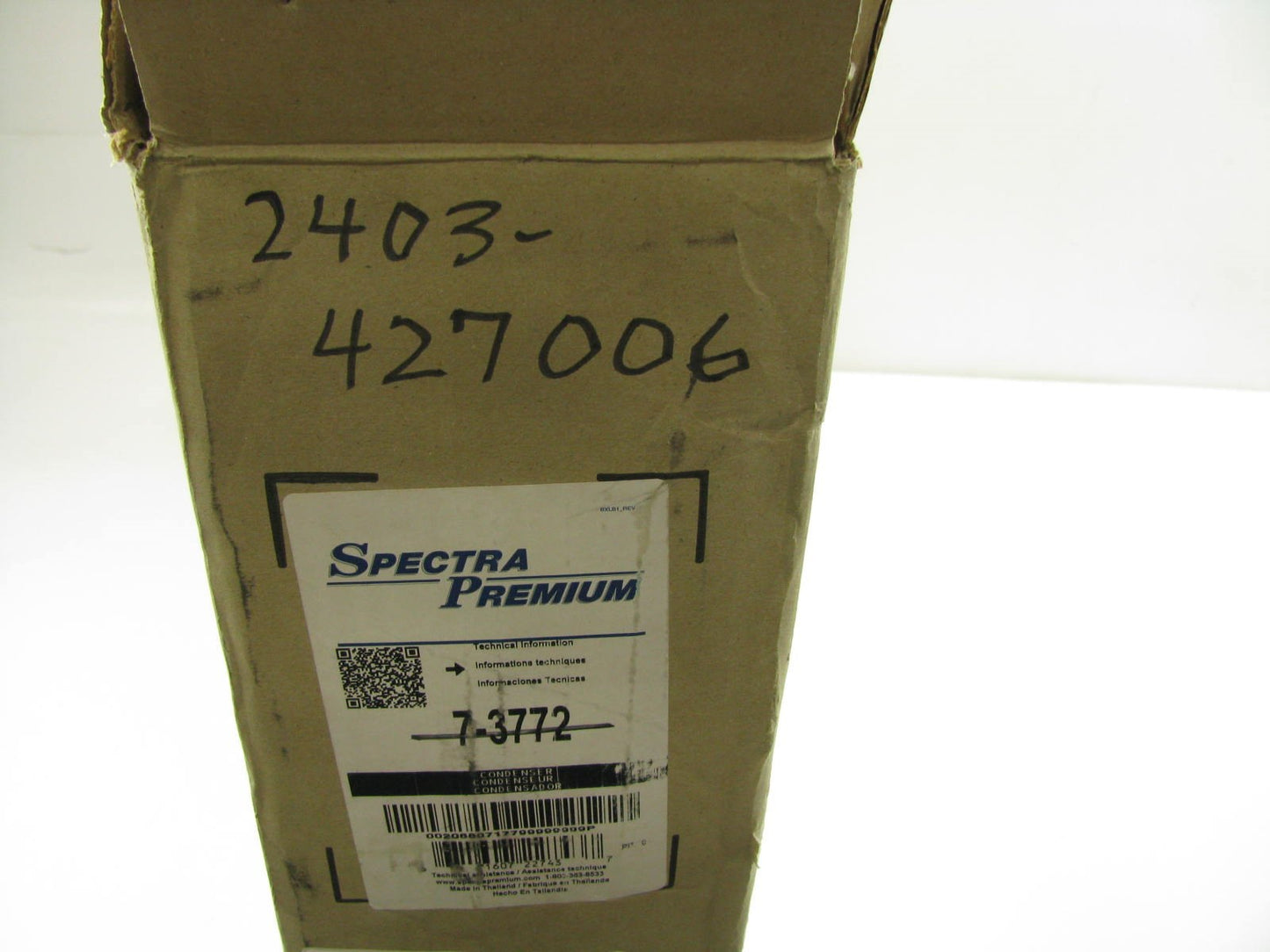 Spectra 7-3772 A/C Condenser - 2403-427006