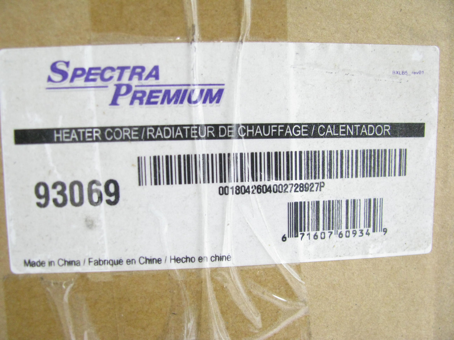 Spectra 93069 HVAC Heater Core For 2003-2004 Jeep Grand Cherokee