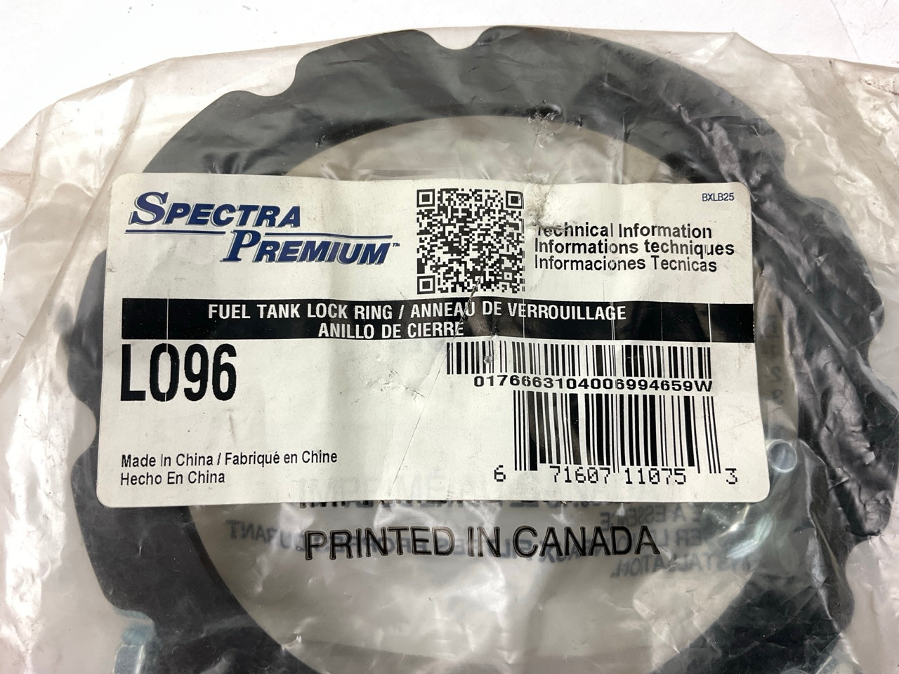 Spectra LO96 Fuel Pump Tank Seal
