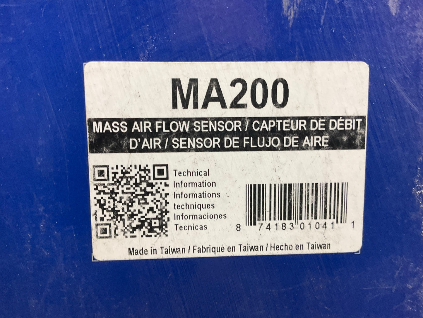Spectra MA200 MAF Mass Air Flow Sensor