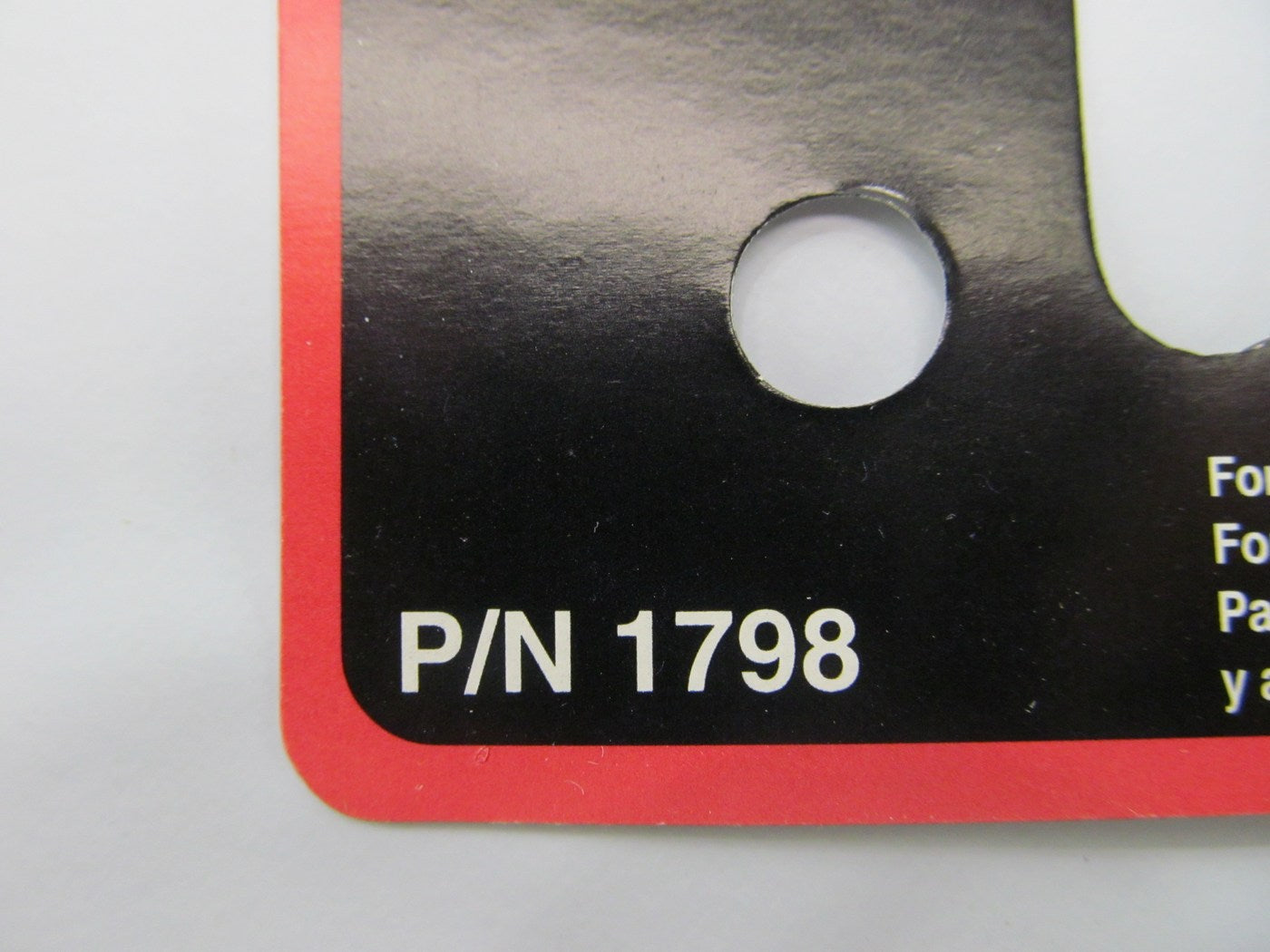 Spectre 1798 Chrome Power Steering Dipstick For Saginaw Pumps