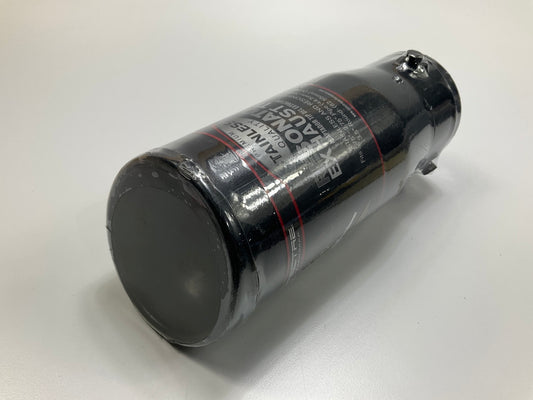 Spectre 22360 Resonator Exhaust Muffler Tip, 1.75''-2.75'' Pipe, 3.5'' Round Outlet