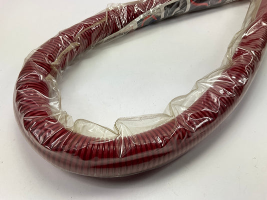 Spectre 29942 Performance Red 1-1/4'' Split Protective Wire Cover Loom, 47'' Long