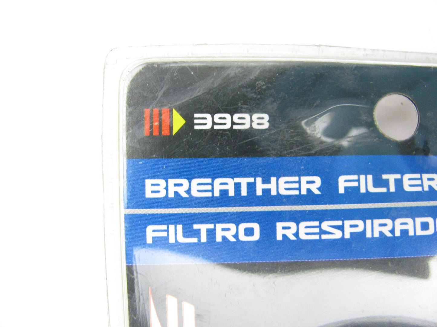 Spectre 3998 Chrome Clamp-On Crankcase Breather Element Filter - 3/8'' - 1/2''