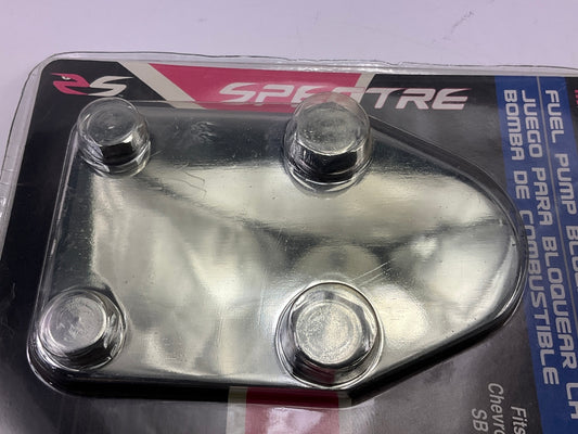 Spectre 42463 Fuel Pump Block-Off Plate - Chevrolet Chevy Small Block SBC